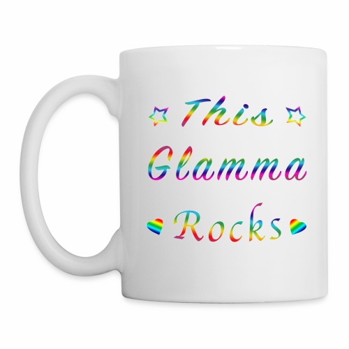 This Glamma Rocks Matriarch Hottie Funny Gift. - Coffee/Tea Mug