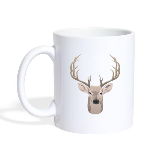 Beautiful buck with big antlers - Coffee/Tea Mug