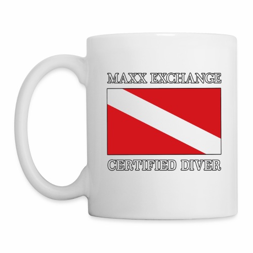 Maxx Exchange Certified Diver Frogman Snorkel. - Coffee/Tea Mug