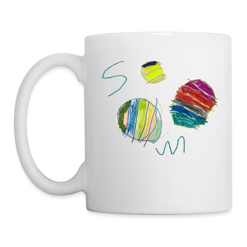 Three basketballs. - Coffee/Tea Mug