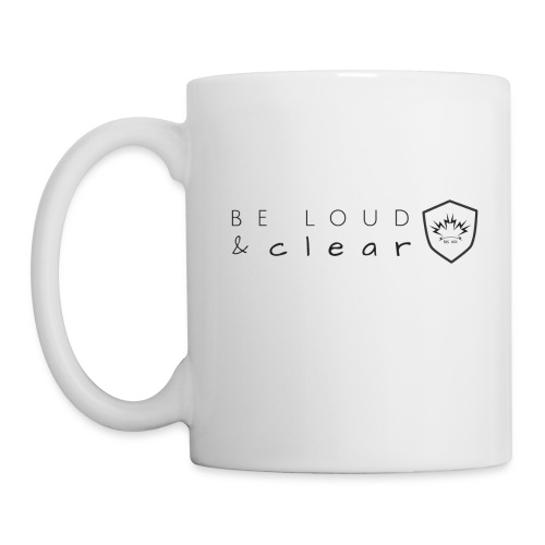 loud and clear transparent - Coffee/Tea Mug
