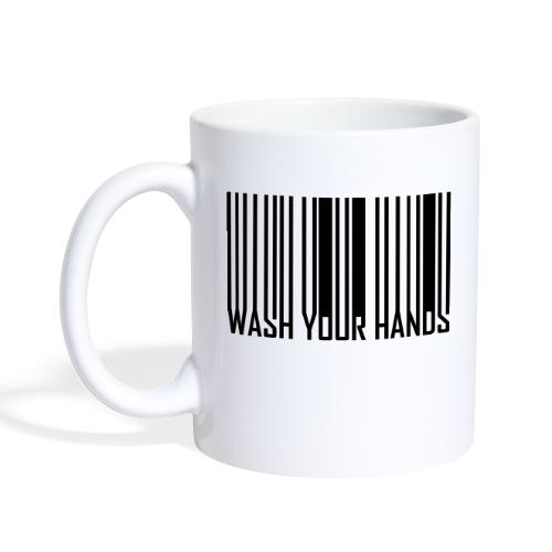Barcode WASH YOUR HANDS - Coffee/Tea Mug