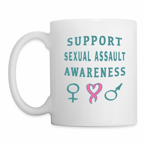 Support Sexual Assault Awareness Prevention Month - Coffee/Tea Mug