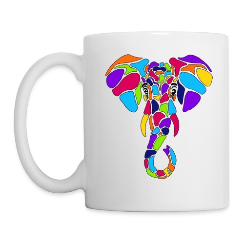 Art Deco elephant - Coffee/Tea Mug