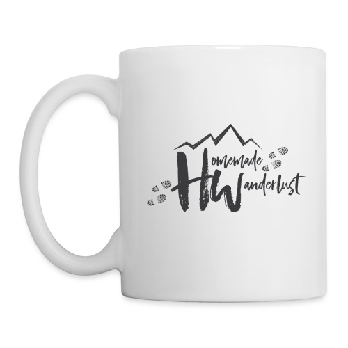 Homemade Wanderlust Black Logo - Coffee/Tea Mug