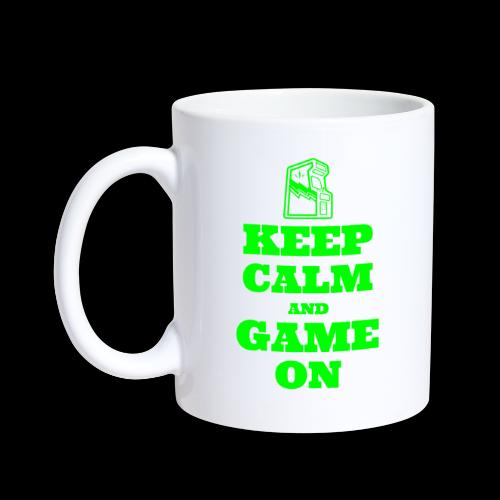 Keep Calm and Game On | Retro Gamer Arcade - Coffee/Tea Mug