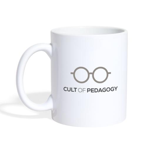 Cult of Pedagogy (grey/black text) - Coffee/Tea Mug