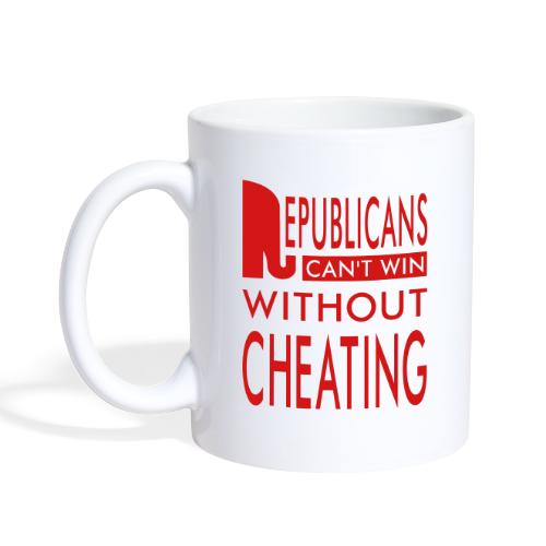 Republicans Always Cheat T-shirts - Coffee/Tea Mug