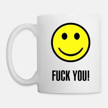 Fuck you smiley - Coffee Mug