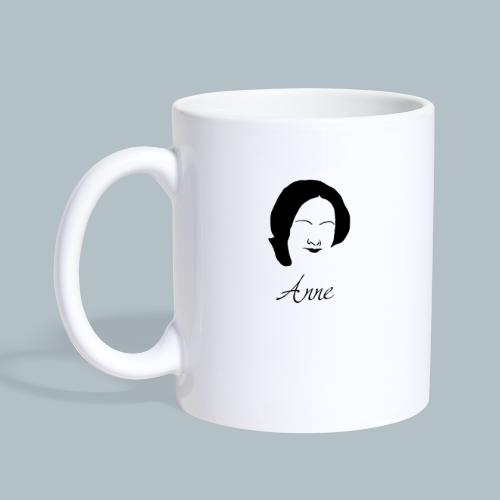 Anne Bradstreet Silhouette - Coffee/Tea Mug