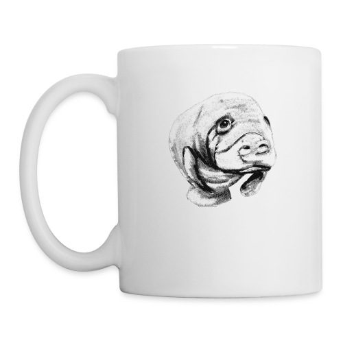Manatee sketch - Coffee/Tea Mug