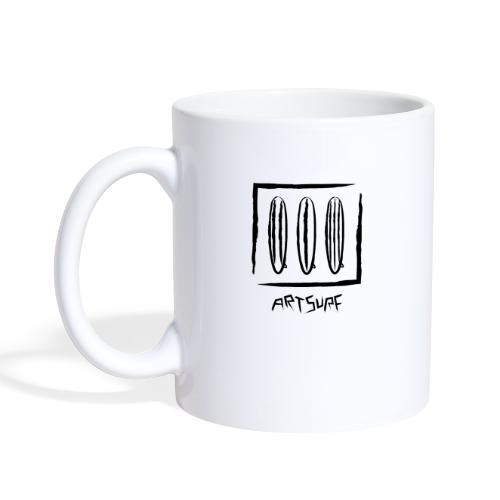 ArtSurf 213 Beginnings Logo in Black - Coffee/Tea Mug