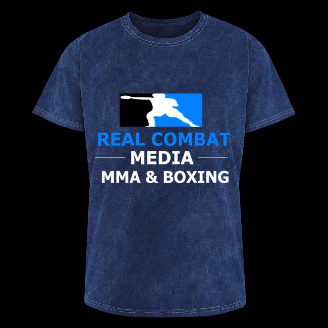 RCM MMA & BOXING Light Blue White Text