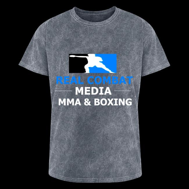 RCM MMA & BOXING Light Blue White Text
