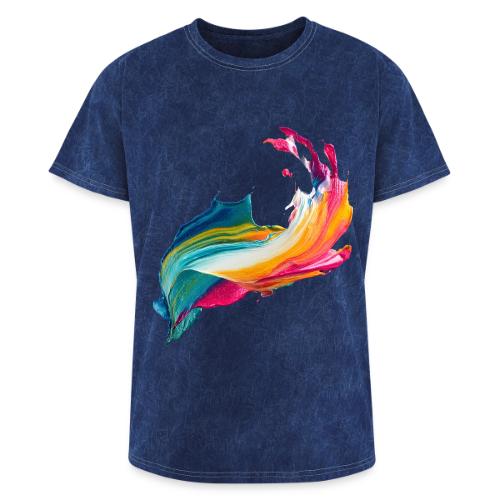 Spectrum Stream - Washed Unisex T-Shirt
