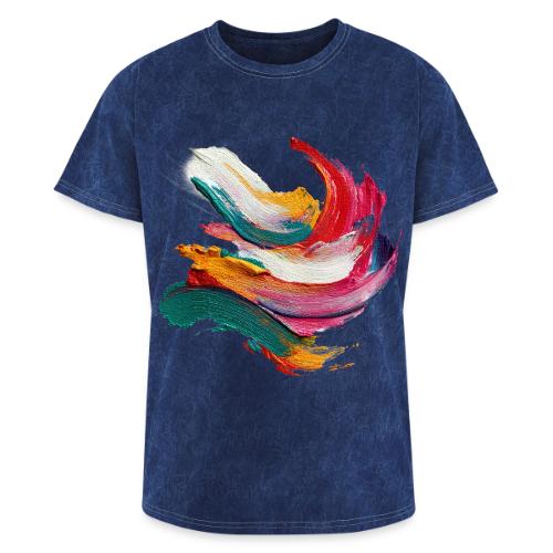 Colorful brushstrokes - Washed Unisex T-Shirt