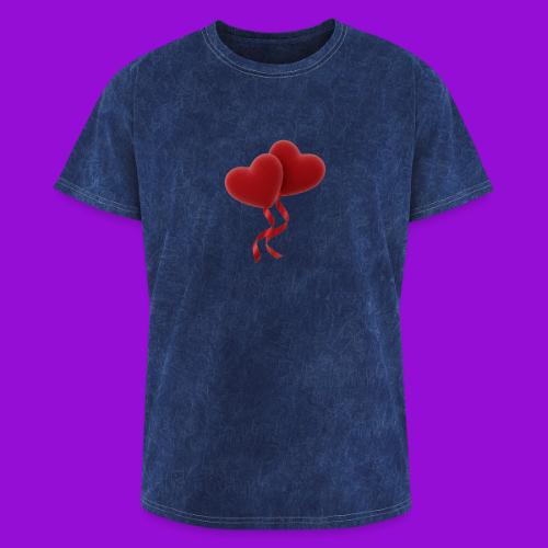 Two hearts together - Washed Unisex T-Shirt