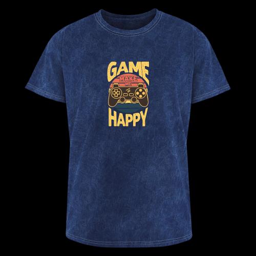 Happiness is a Game Controller Away - Washed Unisex T-Shirt