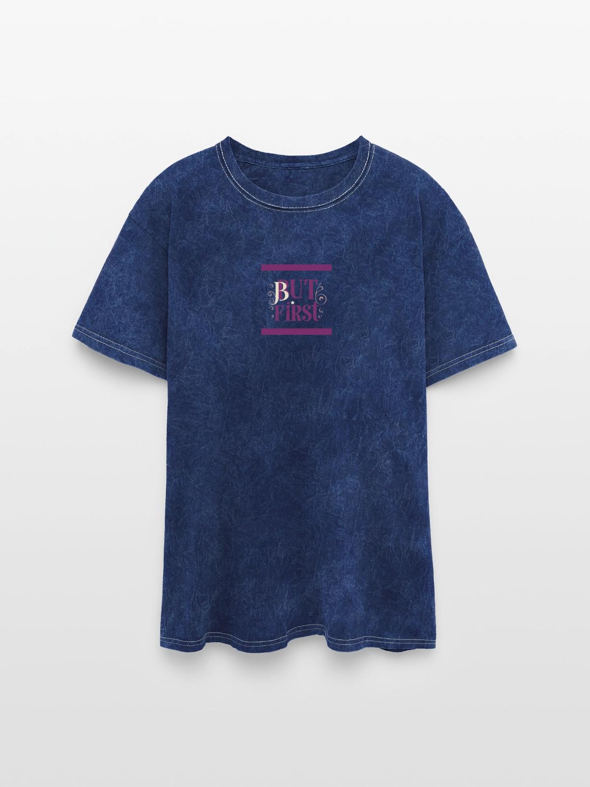 Whimsical - Washed Unisex T-Shirt - mineral navy - Front