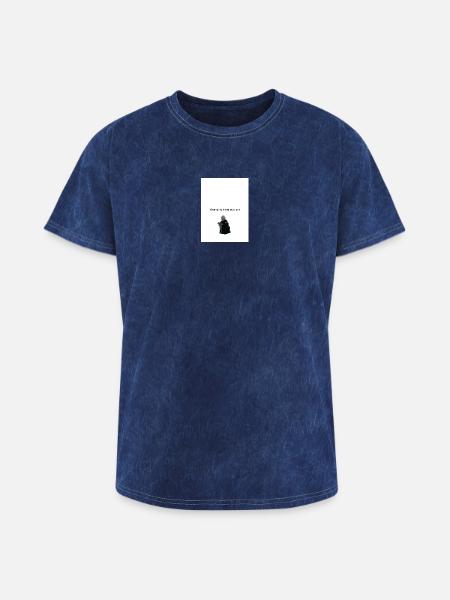 20260813_193336_ - Washed Unisex T-Shirt - mineral navy