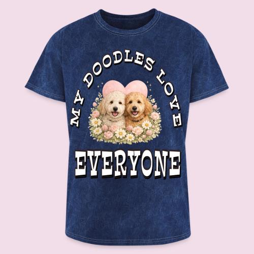 My Doodles Over Everyone - Washed Unisex T-Shirt