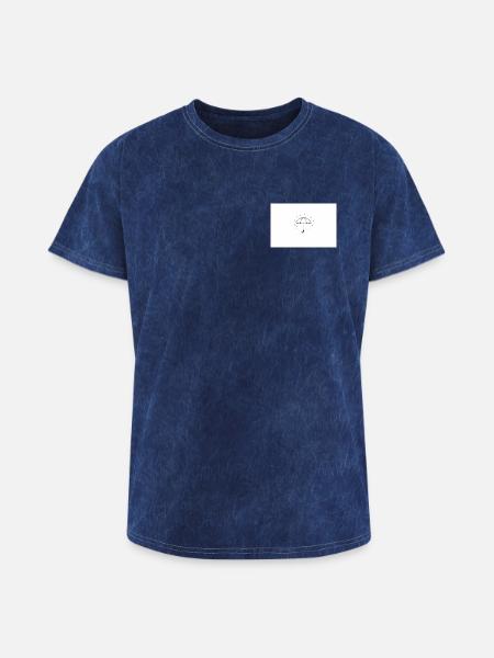 umbrella - Washed Unisex T-Shirt - mineral navy
