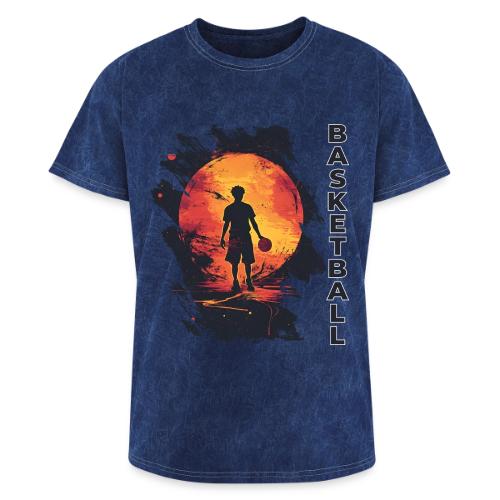 Basketball Blaze - Washed Unisex T-Shirt