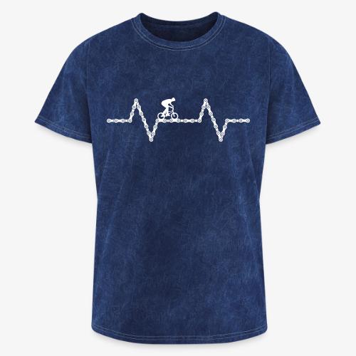 bmx bike heartbeat - Washed Unisex T-Shirt