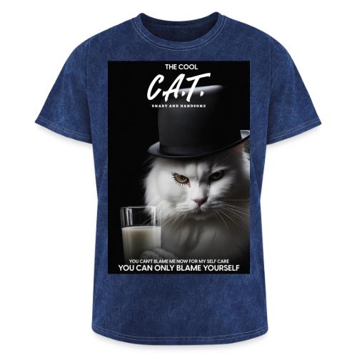 The Cool Cat - Washed Unisex T-Shirt