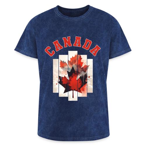 Heart of Canada Art - Washed Unisex T-Shirt