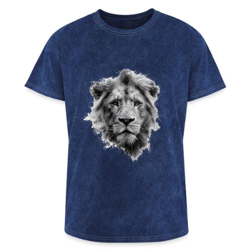 Lion: Monochrome King - Washed Unisex T-Shirt
