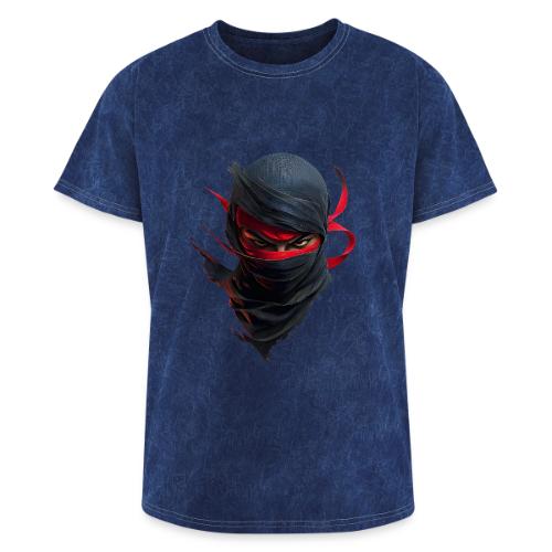 Crimson Stare Ninja - Washed Unisex T-Shirt