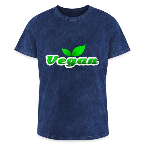Pure Vegan Leaves - Washed Unisex T-Shirt