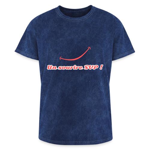 A smile, please! - Washed Unisex T-Shirt