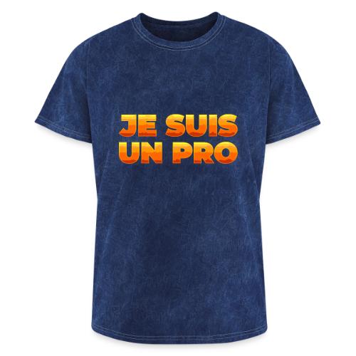 Je suis un pro - Washed Unisex T-Shirt