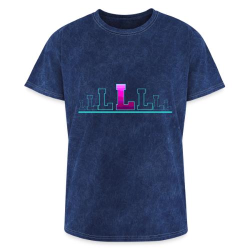 Letter L – Capital Varsity Alphabet Monogram - Washed Unisex T-Shirt