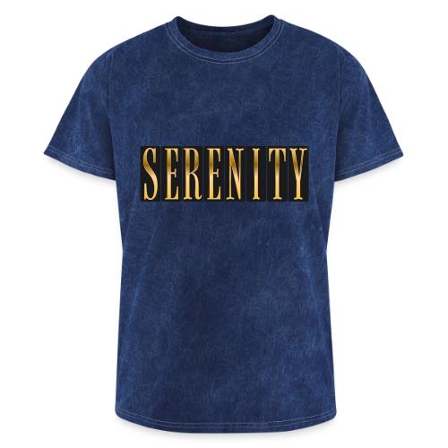 Serenity in Gold - Washed Unisex T-Shirt