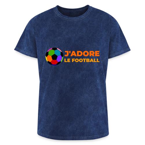 I love football - Washed Unisex T-Shirt