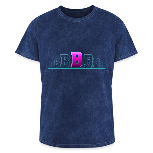 Letter B – Capital Varsity Alphabet Monogram - Washed Unisex T-Shirt