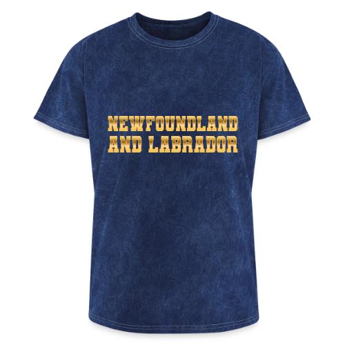 Newfoundland and Labrador - Washed Unisex T-Shirt
