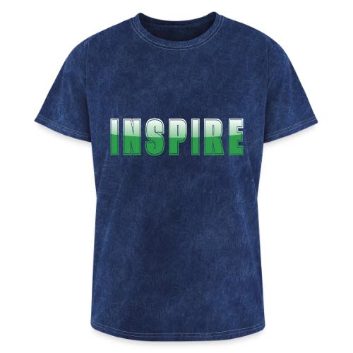 Inspire Word Art Design - Washed Unisex T-Shirt