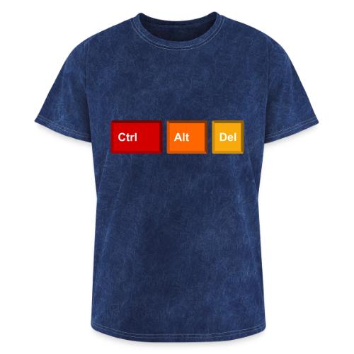 CTRL + ALT + DEL - Washed Unisex T-Shirt
