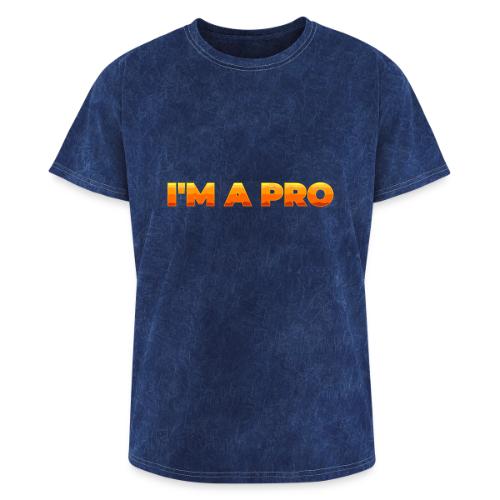 I'm a pro - Washed Unisex T-Shirt
