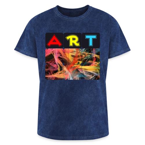 Chaotic Threads of Art - Washed Unisex T-Shirt