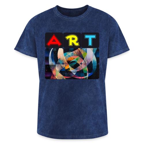Art of Stripes and Shades - Washed Unisex T-Shirt