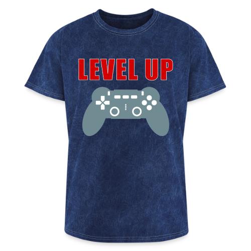 Level Up Gamer Controller Apparel - Washed Unisex T-Shirt