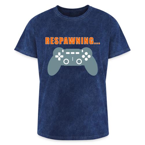 Respawning Gamer Controller Design - Washed Unisex T-Shirt