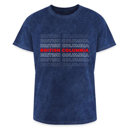 British Columbia Bold - Washed Unisex T-Shirt