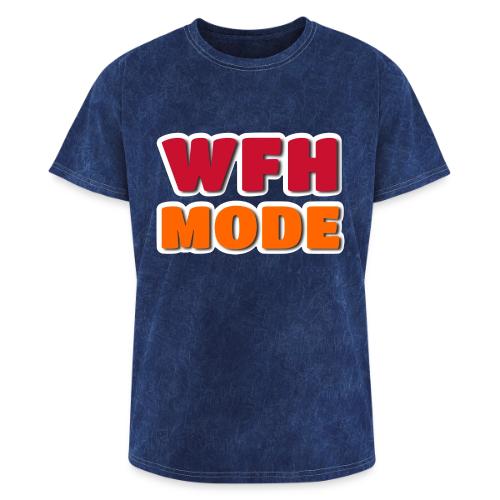 WFH Mode Remote Work Lifestyle Design - Washed Unisex T-Shirt