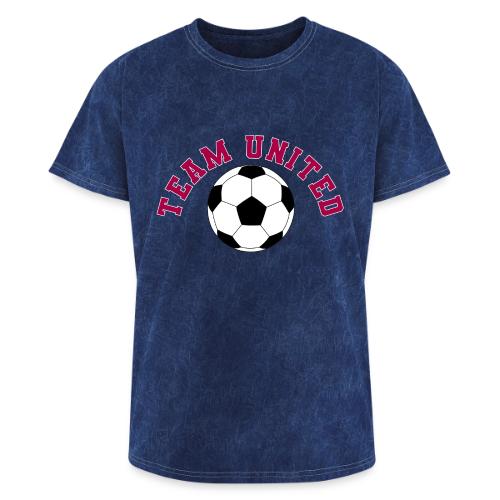 Team United Soccer Ball Sports Design - Washed Unisex T-Shirt